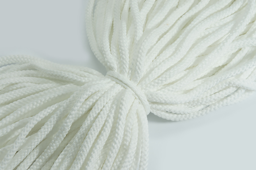 Шнур 7.0 мм для взуття 6-853 білий