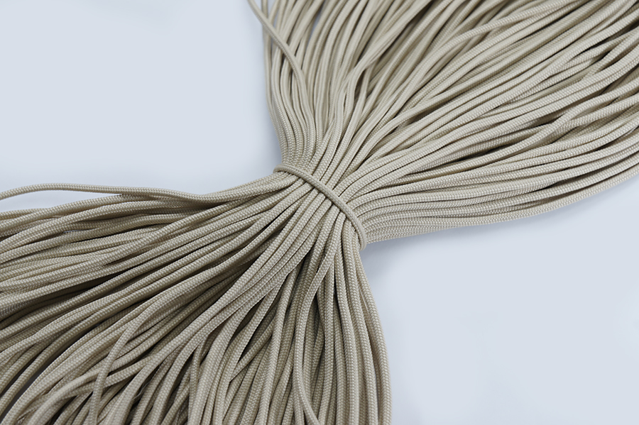 Шнур 3.0 мм для взуття 6-854 бежевий кремовий