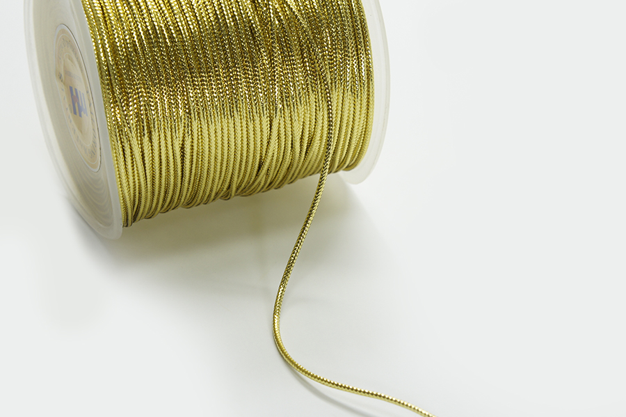 Шнур 2мм декоративний люрекс MH з люрексом