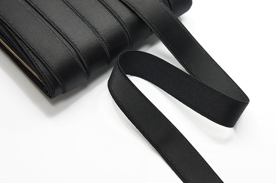 Тасьма еластична 20 мм для бретелей чорний