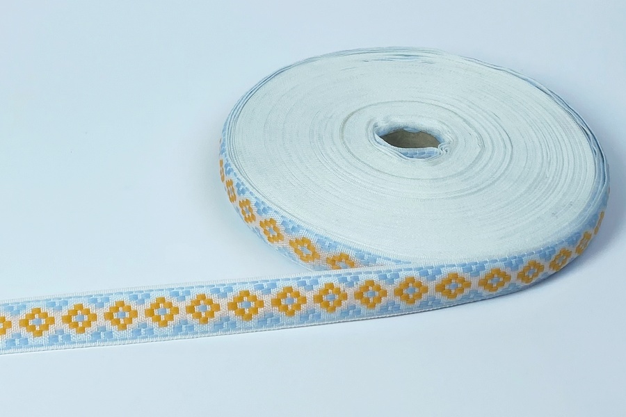 Тасьма 17 мм жовтий 4В124-13-1369/1319