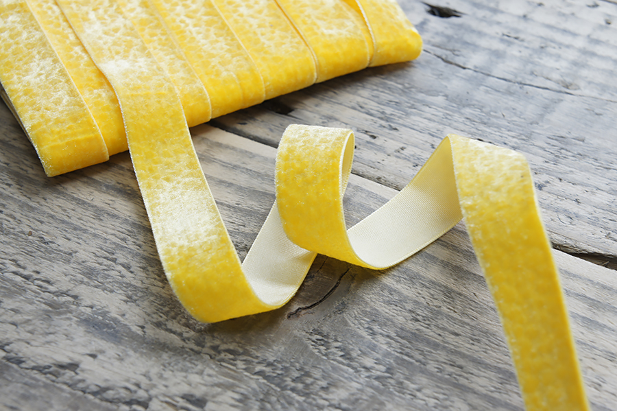 Тасьма 20 мм з відтиском оранжевий світлий