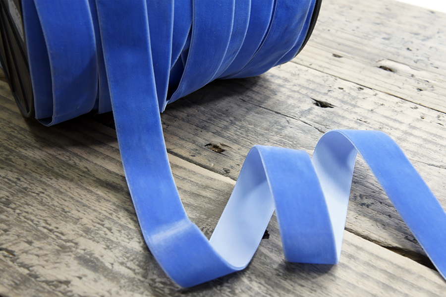 Тасьма 25 мм волошковий