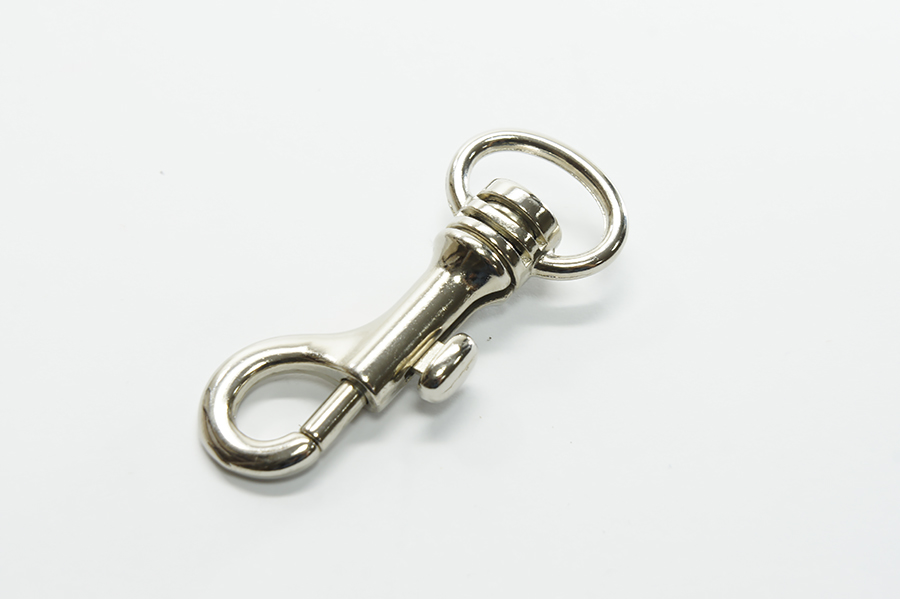 Карабін 60 мм з рамкою 20 мм Castiglioni декоративний, з рамкою нікель