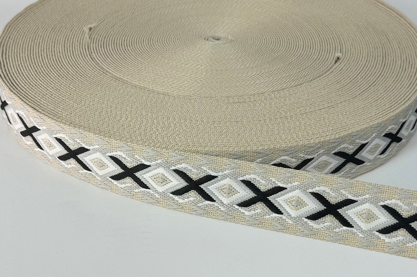 Стрічка 38 мм різнокольоровий 69323-7777