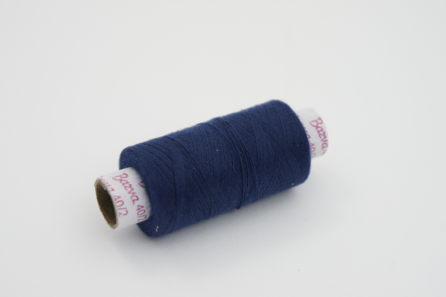 Нитки швейні №40/2 Barva поліестер 100% синій 250 м 2086