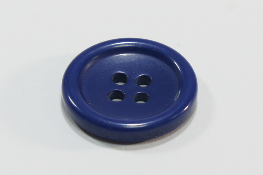 Гудзик 20 мм Mertbutton 4 отвори однотонний електрик яскравий ВР-179