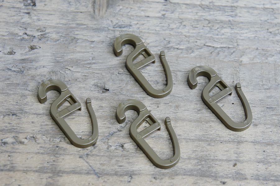 Гачок для штор хакі