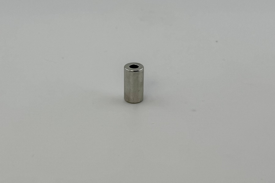 Наконечник для шнура 8х15 мм Mertbutton одинарний нікель