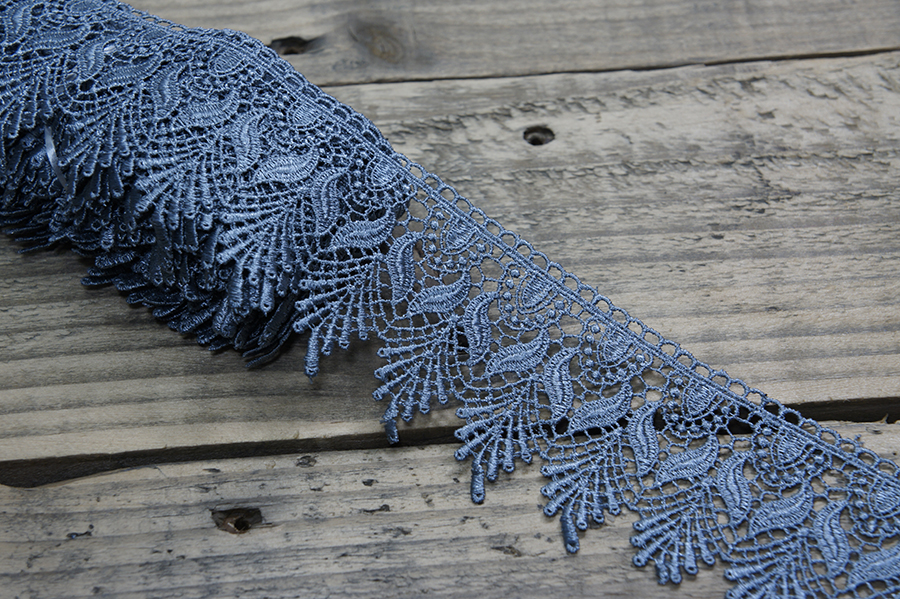 Мереживо гіпюр 70 мм SinemBro сірий 4G4230-70-1253