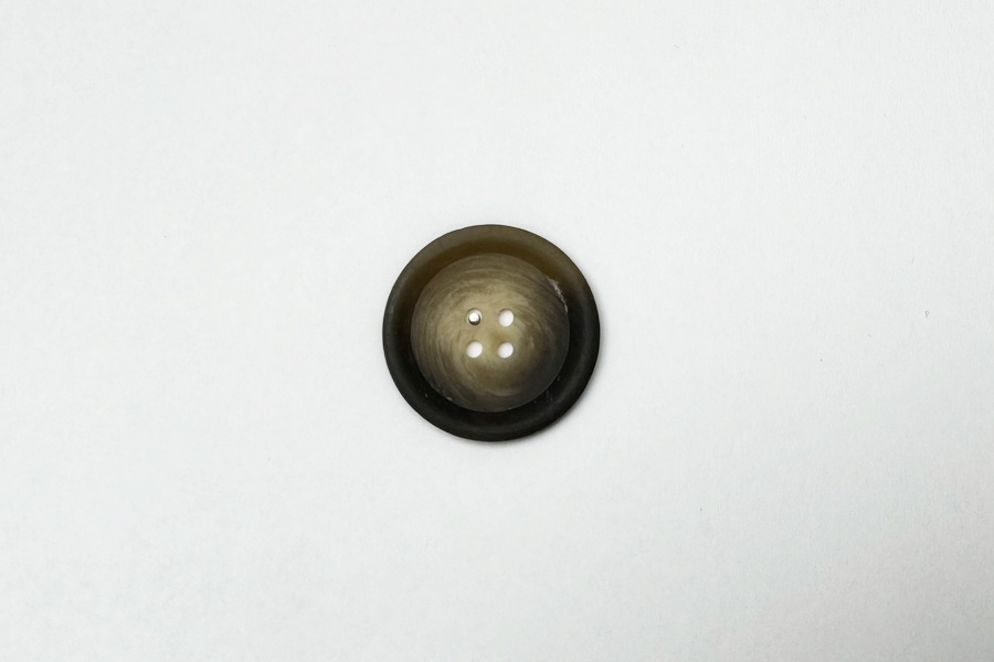 Гудзик 28 мм Mertbutton 4 отвори класичний різнокольоровий 2607-44-14