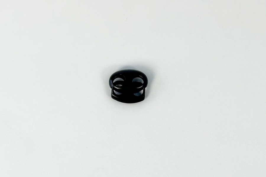 Фіксатор для шнура СТ243 (метал) MH чорний 17,3х19,3х7