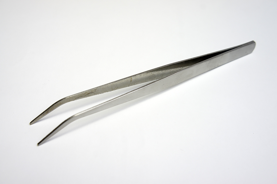 Пінцет для втягування нитки (вигнутий) MH 150 мм