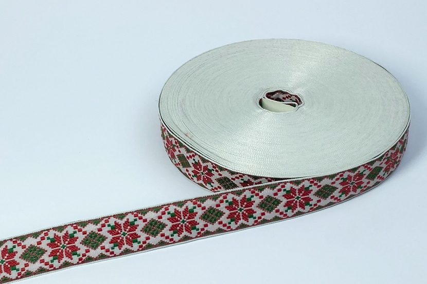 Тасьма 23 мм червоний 12В29-16-0812/0677