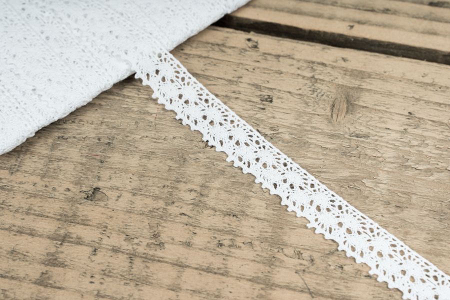 Мереживо бавовна 15 мм MH 6361-1568-white