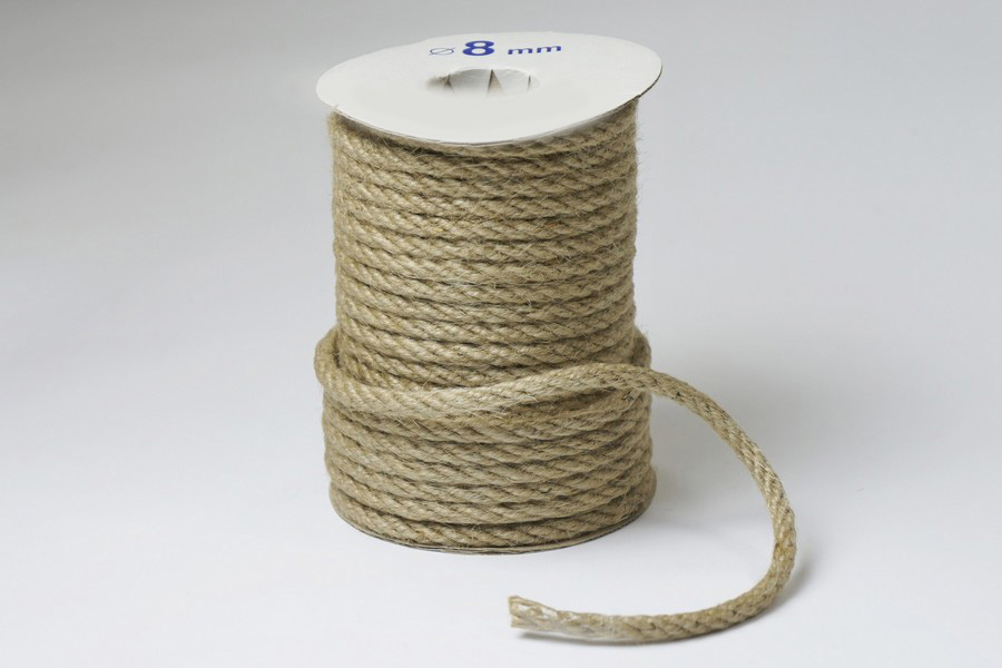 Шнур 8 мм канат джутовий