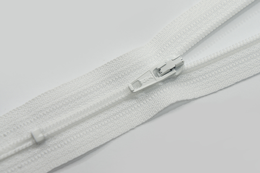 Блискавка YKK Тип 3 білий 20 см