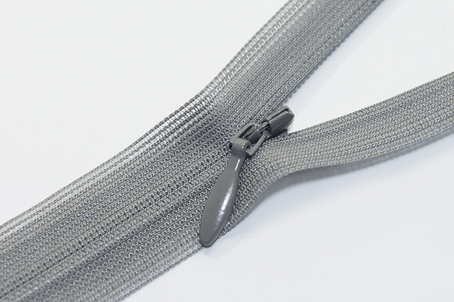 Блискавка YKK Тип 2 сірий бузковий 20 см