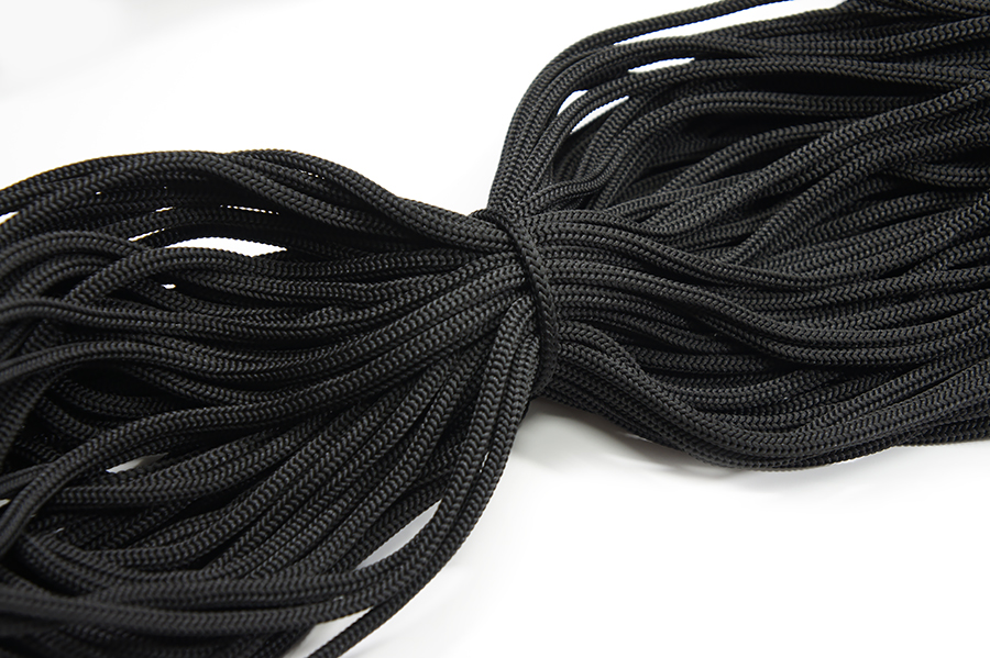 Шнур 6.0 мм чорний