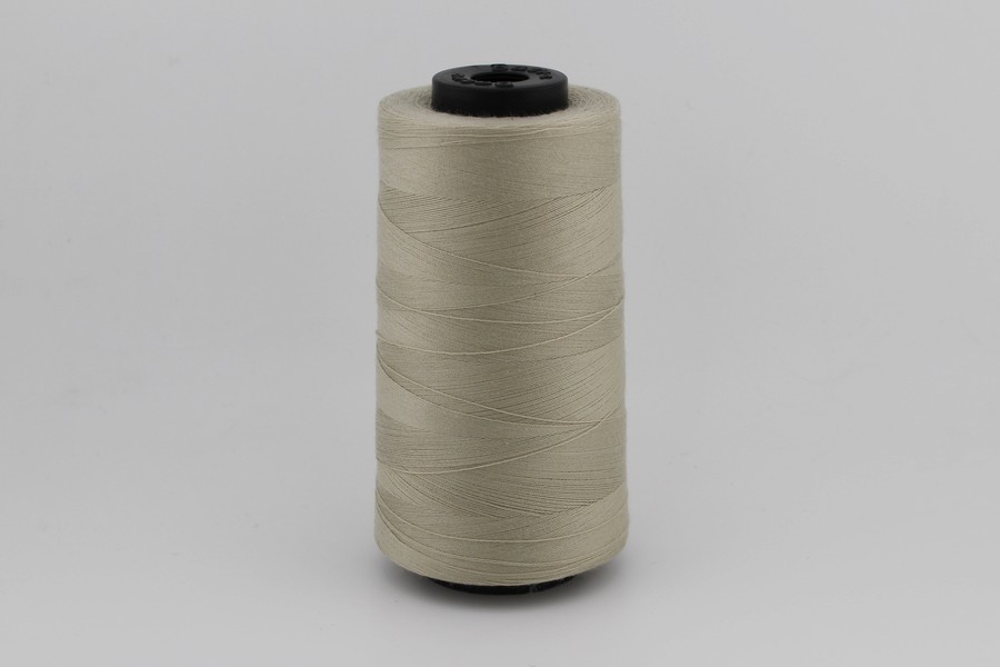 Нитки швейні №28/2 Barva армовані поліестер 100% молочний сірий 2500 м 7002