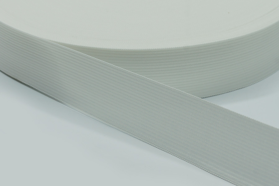 Тасьма 32 мм в'язана білий 7-671-900003