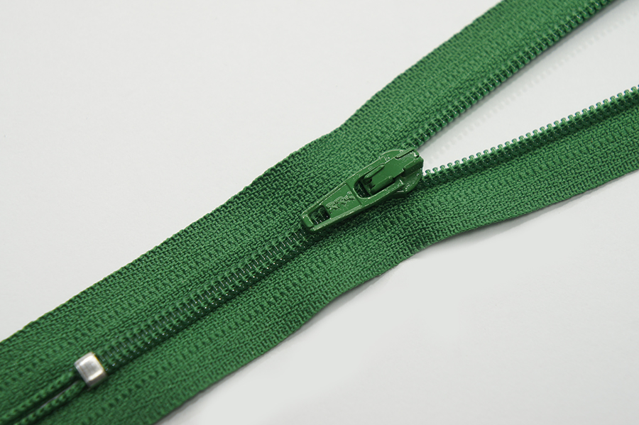 Блискавка YKK Тип 3 зелений 18 см