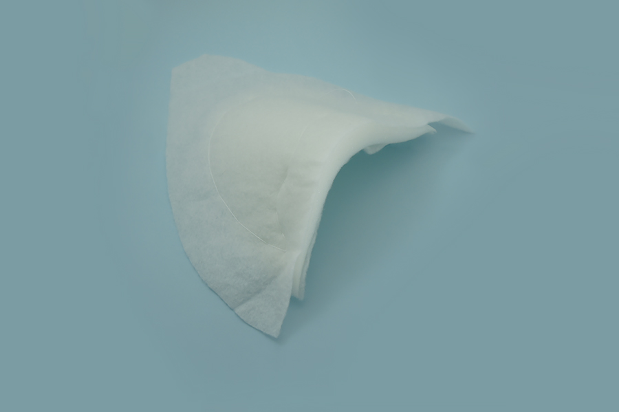 Підплечник 18 мм втачний з виступом не обшитий білий