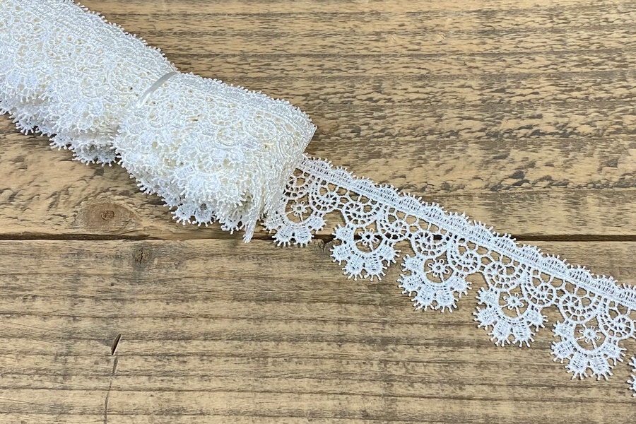 Мереживо гіпюр 35 мм SinemBro 4G4067-35-raw