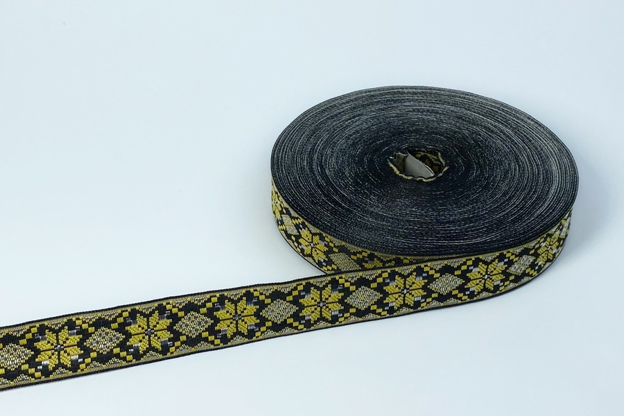 Тасьма 23 мм золотистий світлий 12В29-13-0372/0000