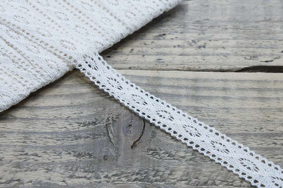 Мереживо бавовна 20 мм MH 6361-1227А-raw