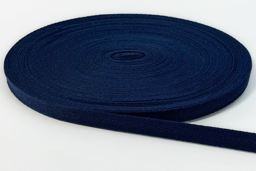 Стрічка кіперна 15 мм синій темний