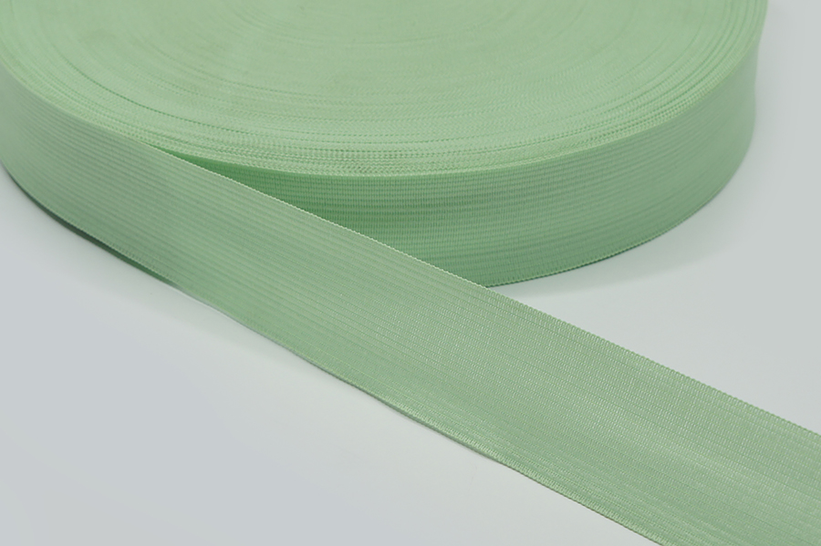 Тасьма 23 мм Лента в'язана м'ятний яскравий
