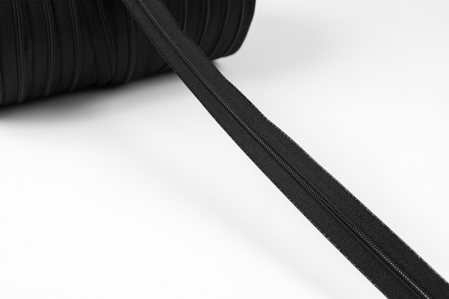 Блискавка рулонна Тип 6, вита чорний