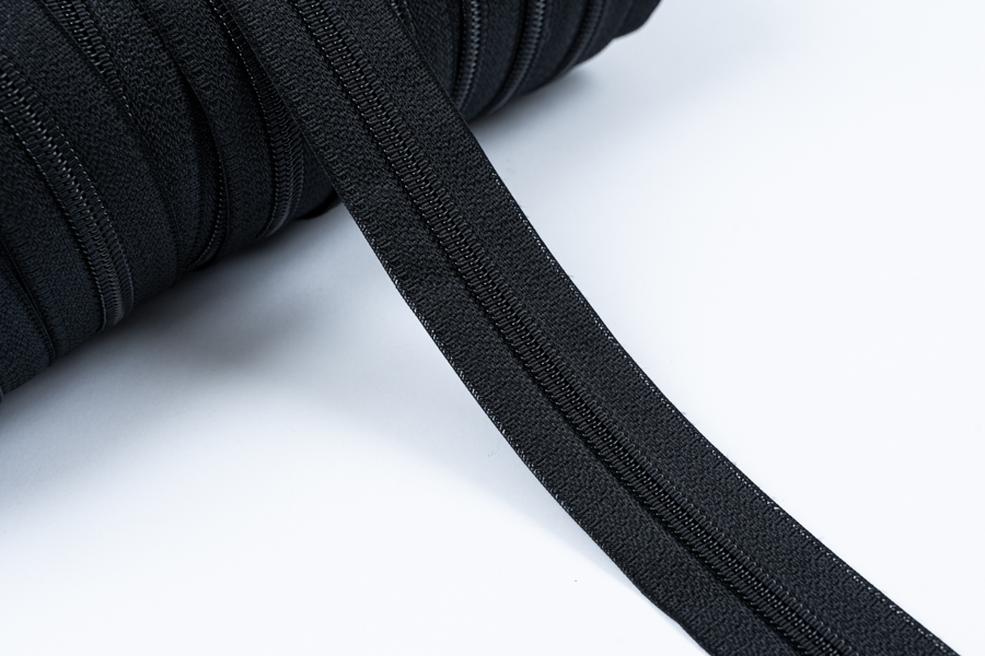 Блискавка рулонна Тип 8, вита чорний