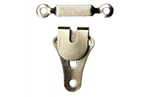 Гачок для штанів (2 компоненти) MH пришивний, 2 компоненти нікель