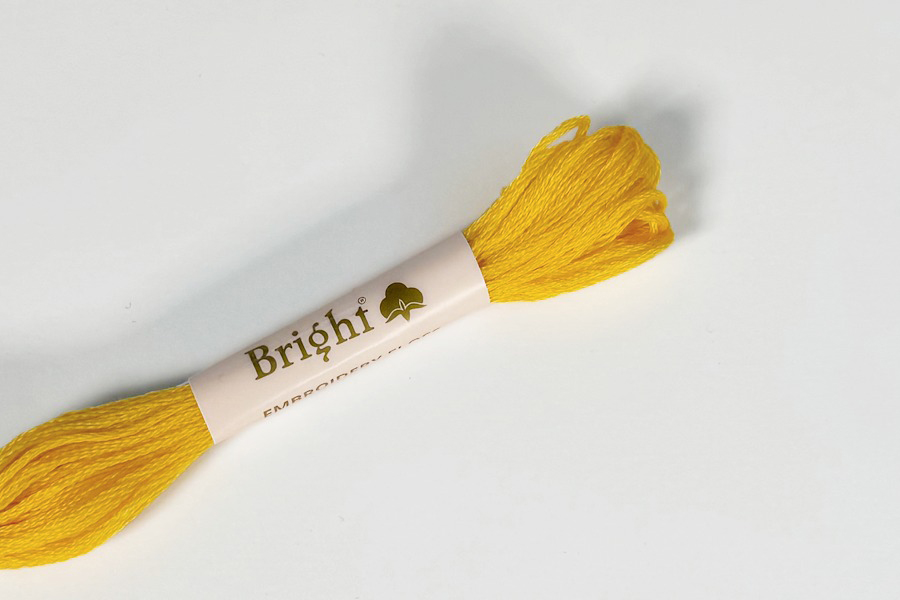 Муліне Bright бавовна оранжевий світлий 0508