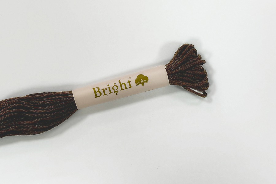 Муліне Bright бавовна коричневий 5711