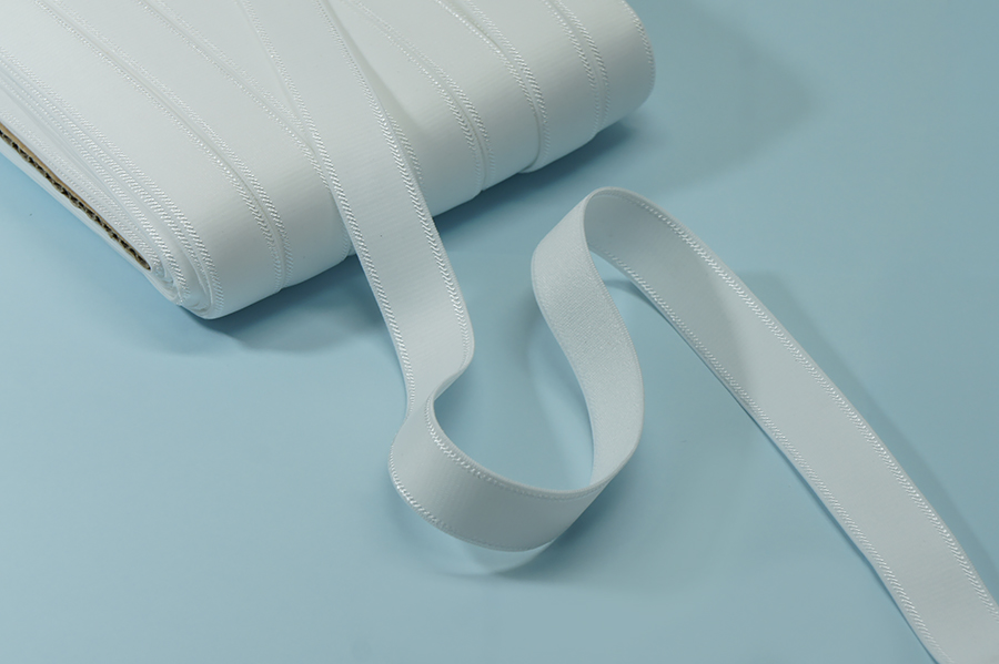 Тасьма еластична 20 мм для бретелей білий