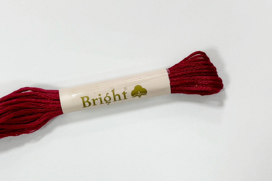 Муліне Bright бавовна малиновий фрезовий 1200