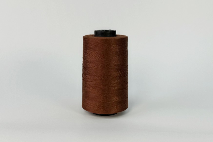 Нитки швейні №45/2 Barva армовані поліестер 100% бордовий коричневий світлий 3000 м 7018