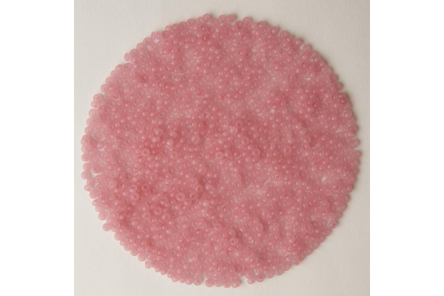 Бісер Preciosa 02293 №10 алебастр сольгель рожевий 2,3 мм