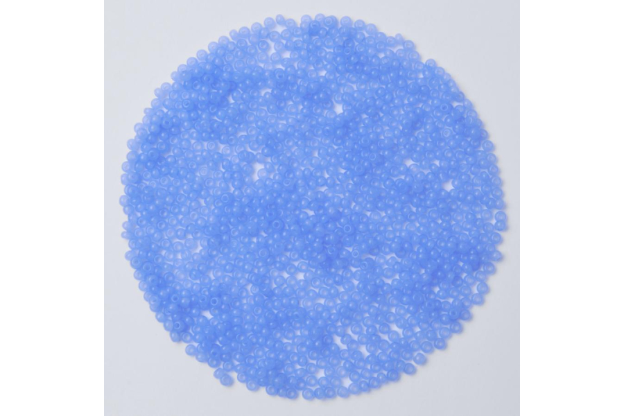 Бісер Preciosa 02231 №10 алебастр сольгель бузковий світлий 2,3 мм