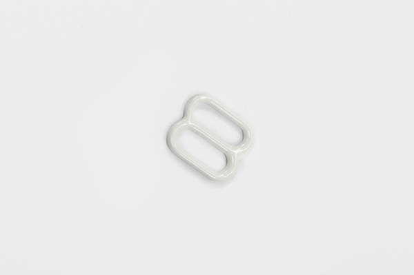 Пряжка-регулятор 10 мм MH білий