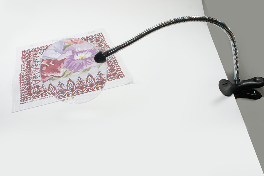 Лупа для вишивання з затискачем MH 15122-1MG