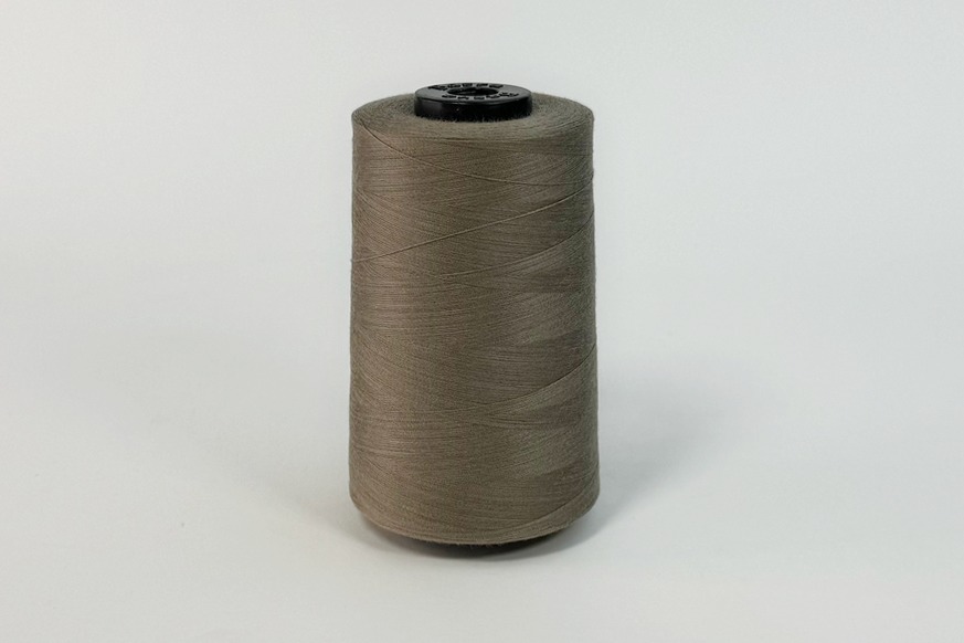 Нитки швейні №40/2 Barva штапельні поліестер 100% бежевий сірий 5000 м 7085