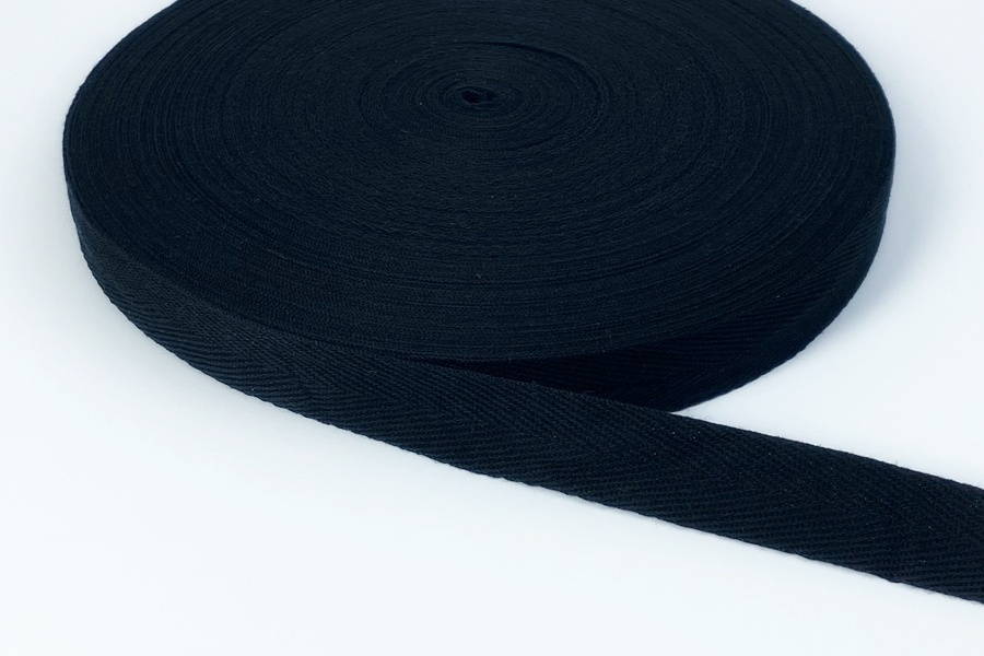 Стрічка кіперна 20 мм MH чорний