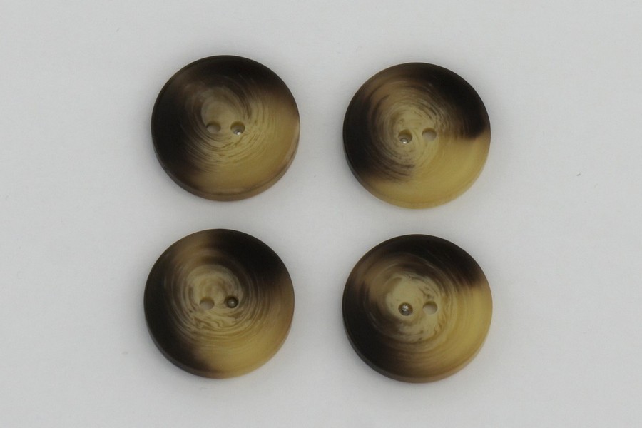 Гудзик 25 мм Mertbutton 2 отвори класичний койот FNL-251/253 FNL-253-40-0221