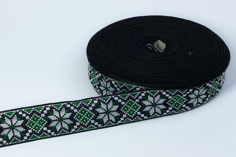 Тасьма 32 мм зелений 2В151-79-0677/0000