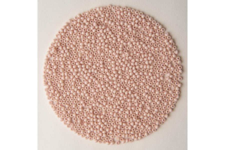 Бісер Preciosa 03294 №10 крейда кольоровий пудровий рожевий 2,3 мм