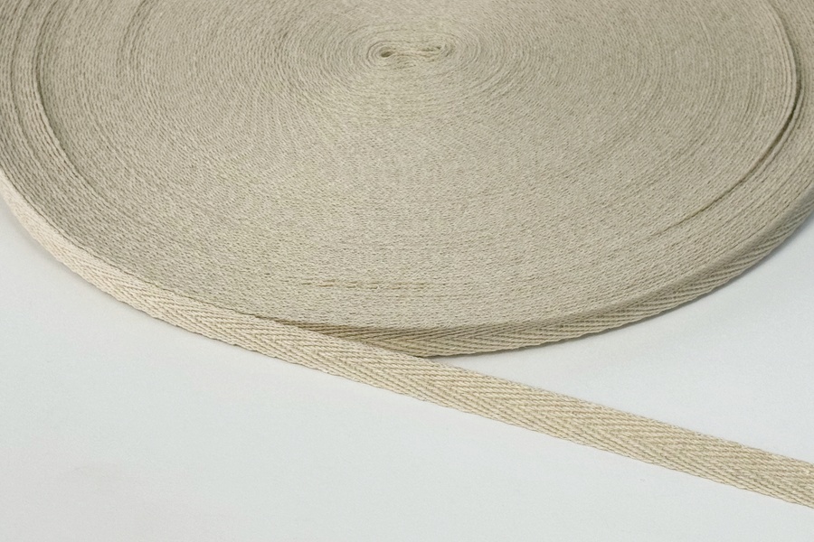 Стрічка кіперна 10 мм бежевий світлий